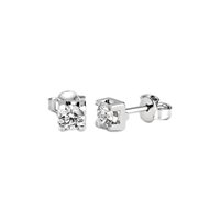 Earrings Giorgio Visconti Woman in White Gold Diamante 0.36 Ct BB37510L - BB37510L